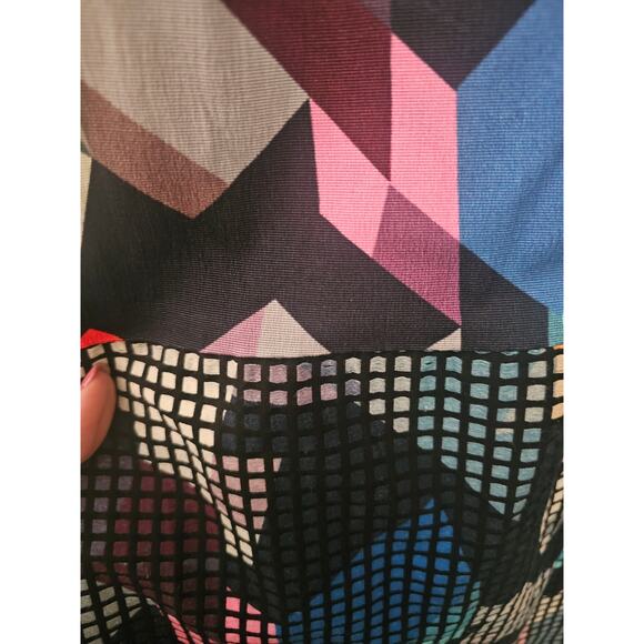 Trina Turk Aptos Dress sz 8 geometric multi color sleeveless dress - Picture 5 of 8